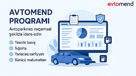 Avtopark İdarəetməsinin Yeni Dövrü: Avtomend Proqramı ilə Tanış Olun